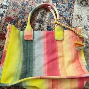 Vince Camuto canvas tote